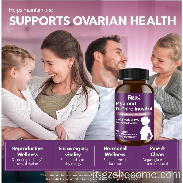 Myo D-Chiro Inositolo supporta la salute mestruale delle donne